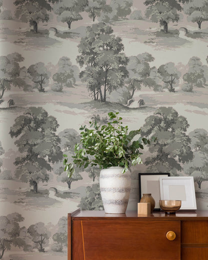 Westbury Forest Sherwood Glade Wallpaper - Grey3.jpg